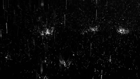 Rain-Drops-on-Black-Background