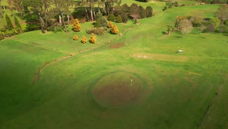 Drone-video-rising-over-golf-course