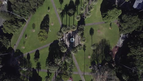 Blick-Von-Oben-Auf-Den-Redfern-Park-In-Redfern-In-Der-Nähe-Von-Sydney-In-New-South-Wales,-Australien