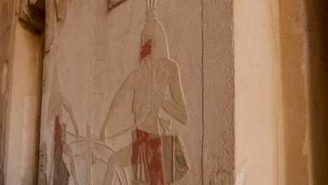 Wall-Art-Depicting-Story-At-Mortuary-Temple-of-Hatshepst