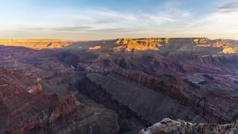4K-Time-lapse-Grand-Canyon-National-park-at-sunrise-view-from-Lipan-Point,-Arizona,-USA-2