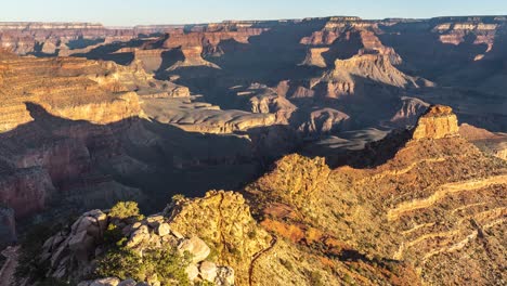 4K-Time-lapse-Grand-Canyon-National-park-at-sunrise-view-from-Ooh-Aah-Point,-Arizona,-USA-2