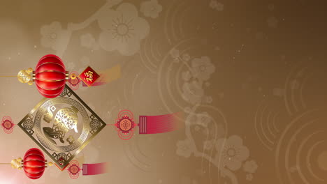 Vertikales-Format:-Chinesisches-Neujahr,-Jahr-Des-Kaninchens-2023,-Auch-Bekannt-Als-Frühlingsfest-Mit-Der-Hintergrunddekoration-Des-Chinesischen-Astrologischen-Kaninchenzeichens-1