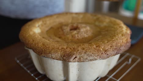 Spooning-glaze-over-the-bottom-of-a-Kentucky-butter-cake---POUND-CAKE-SERIES