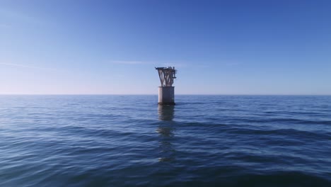 Unusual-tower-in-the-middle-of-the-Mediterranean-Sea
