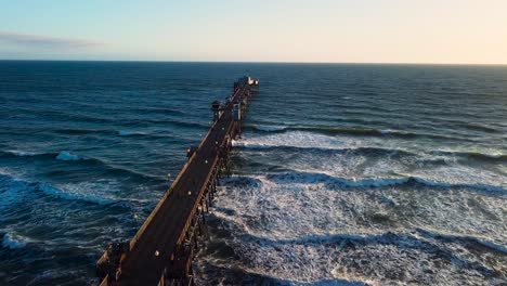 Oceanside-pier-windy-afternoon-sunset