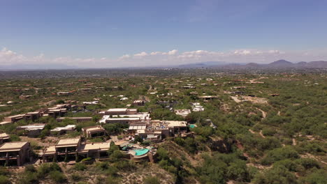 Tucson,-Arizona.-Aerial-landscape-of-Catalina-Foothills