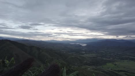 Montaña-la-Mano-del-Gigante---Tourist-attraction-in-Huila,-Colombia---aerial-drone-shot