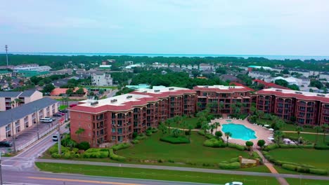Drone-view-of-the-Mediterranea-Condominium-and-resort-in-Miramar-beach-near-Destin-Florida