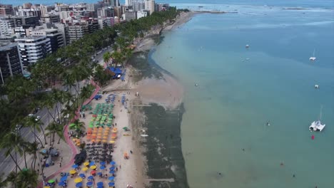 Brasilianischer-Strand-Von-Maceio-Per-Drohne-4k