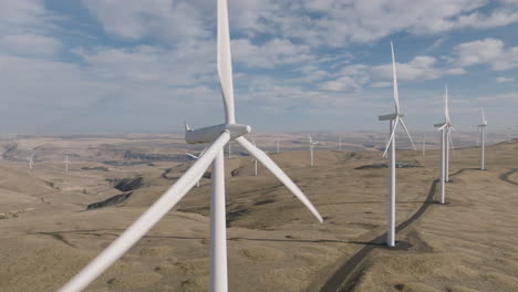 Drone-aerial-of-wind-turbines-in-southern-Washington-6