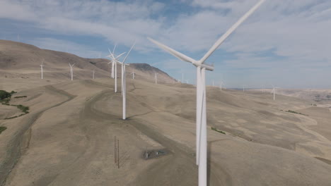 Drone-aerial-of-wind-turbines-in-southern-Washington-16