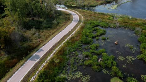 The-Muskegon-Bike-Path-Loop-near-Ruddiman-Lagoon