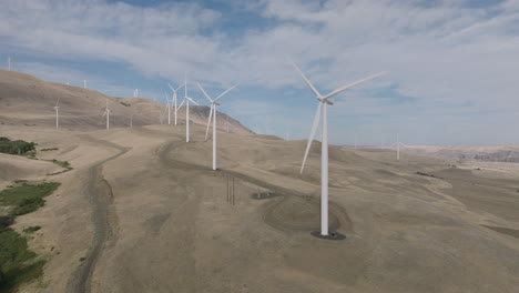Drone-aerial-of-wind-turbines-in-southern-Washington-11