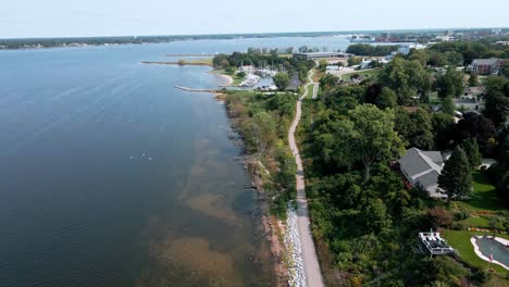 Forward-track-to-potential-build-area-in-Muskegon