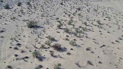 Down-view-of-a-drone-flying-over-the-desert