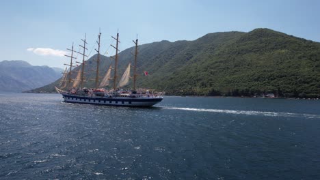 A-sailing-ship-in-Boki-Bay-enters-Kotor