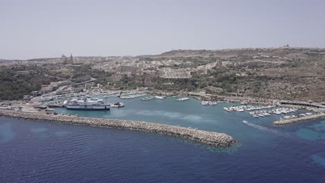 Aerial-of-the-island-Gozo-Malta