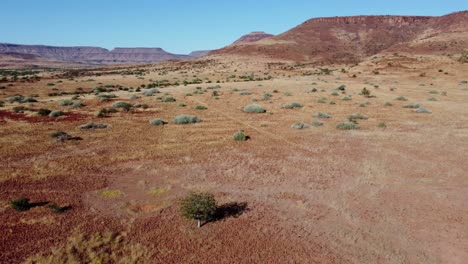 Scenic-aerial-landscape-of-the-arid-Damaraland-wilderness-of-northern-Namibia-4