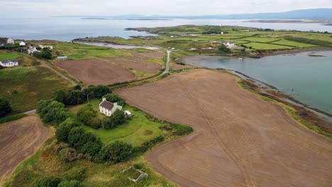 Aerial-view-of-Sherkin-Island,-South-West-Cork,-Ireland