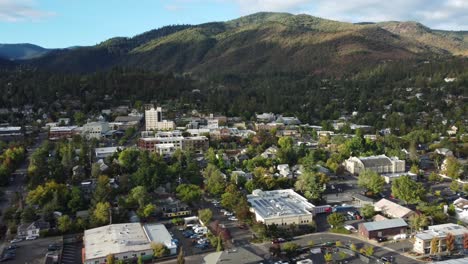 Ashland,-Oregon,-USA-this-is-a-drone-shot-of-downtown-1