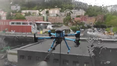 Drone-Limpiacristales-En-Bergen-2,-Noruega-|-Trabajos-Con-Drones-|-Futuro-|-Futurista