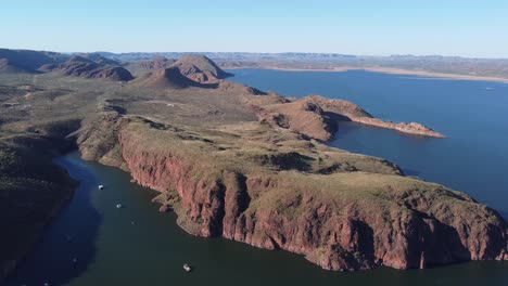 Lake-Argyle is Western-Australia's-largest-and-Australia's-second-largest-freshwater man-made reservoir by-volume-1
