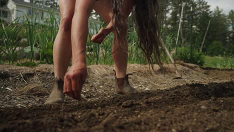 Woman-farming-planting-seeds
