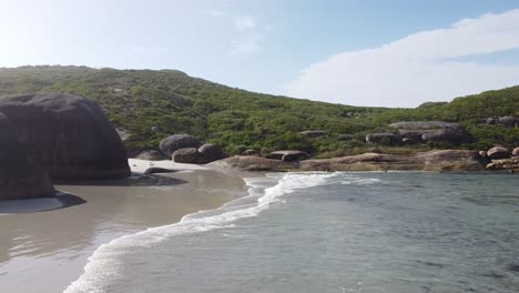 Elephant-Rocks-Es-Una-Playa-Protegida-En-El-Oeste-De-Australia