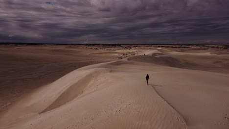 Lancelin-Sand-Dunes-are-the-largest-in-Western-Australia,-around-2-km-long,-and-the-main-attraction-in-Lancelin