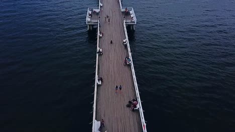 Flying-above-the-pier