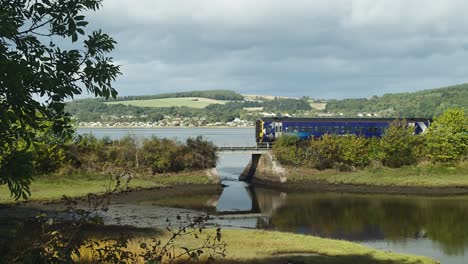 Passenger-train-going-north-from-Inverness