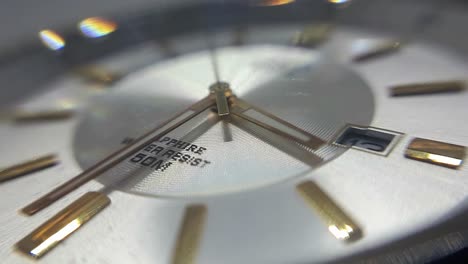 Close-Up-Of-Men‘s-Wrist-Watch.-Time-Lapse