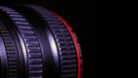 Close-Up-of-Moving-Adjustment-Rings-on-a-Digital-Video-Camera-Lens