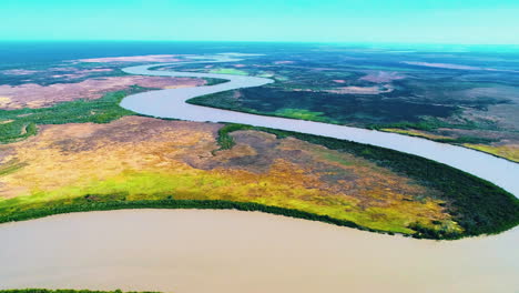 Drone-shot-of-South-Alligator-River