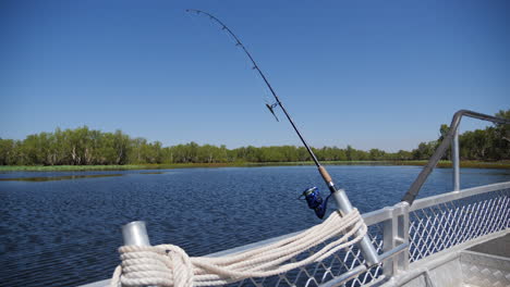 Fishing-rod-off-boat