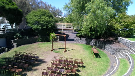 Outdoor-wedding-set-up-in-amphitheatre