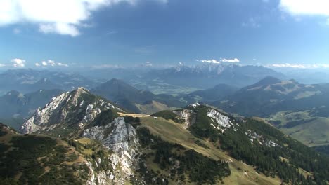 Pan-Shot-O-Panorama-Desde-Wendelstein-En-Los-Alpes-
