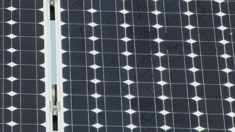 Close-up-of-solar-field-or-solar-panels-near-Nassenfels,-Germany