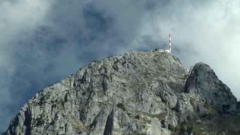 Summit-of-Wendelstein-in-Bavarian-Alps,-Germany