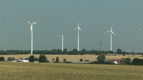 Wind-turbines-in-Magdeburger-Boerde,-Germany-1