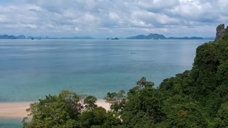 Drone-footage-of-Hong-island-with-the-limestone-and-the-beach