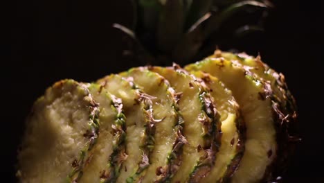 Juicy-Fresh-Pineapple-Ananas-Slices-in-a-Dark-2