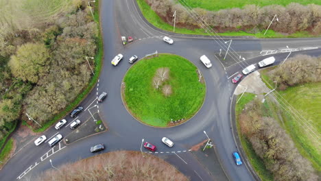 Roundabout-timelapse-from-above---drone-2