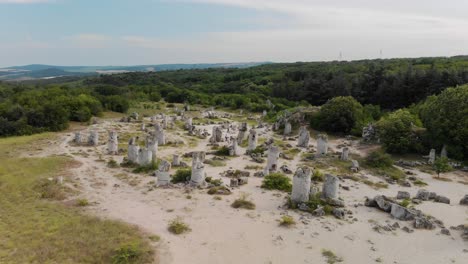 Luftschwenk-Von-Antiken-Ruinen,-Bulgarien-1