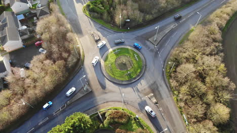 Roundabout-timelapse-from-above---drone-1