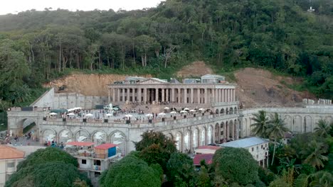 Drone-footage-of-the-Temple-of-Leah-in-Cebu,-Philippines-6