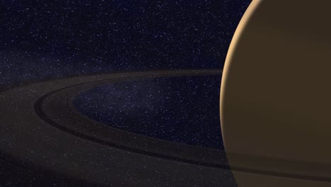 Un-Primer-Plano-Del-Planeta-Saturno-En-Nuestro-Sistema-Solar