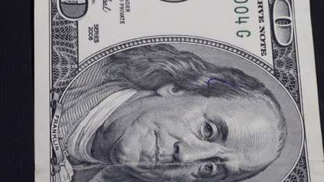 Moneda-Estadounidense,-Billete-De-$100-1
