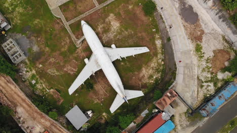 Bird's-view-Mandala's-abandoned-aircraft-in-Bali